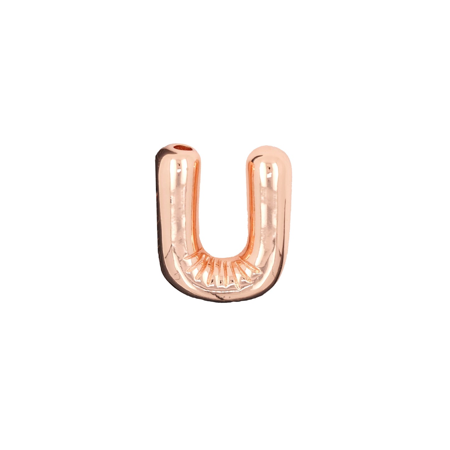 Pendentif Brillance Initiale Cuivre Étincelant - 26 Lettres