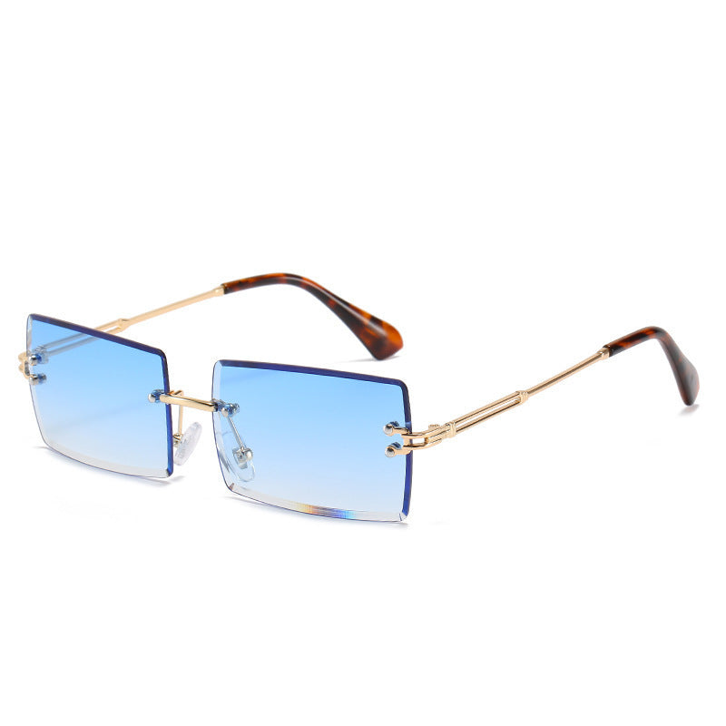 Lunettes Rectangle Sans Cadre Femme Alliage 56g | SADJÉ