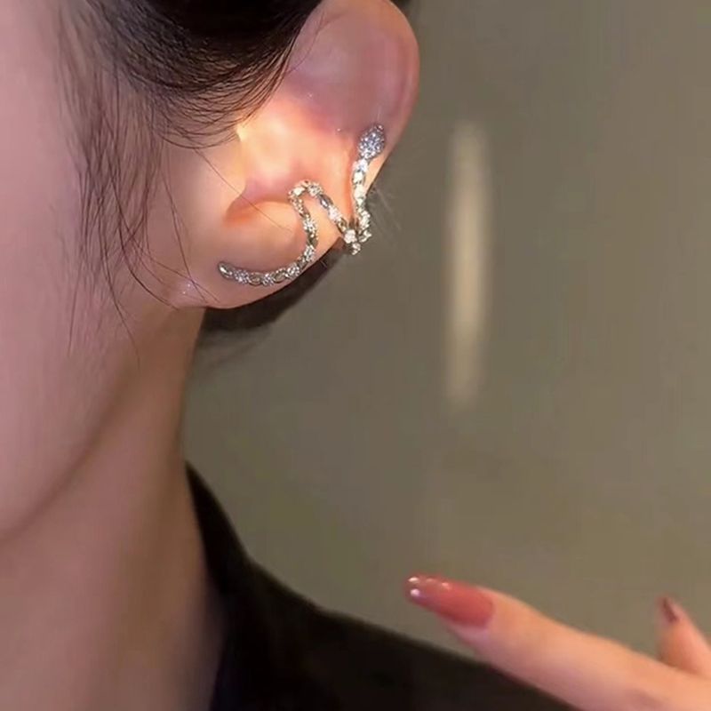 Clip d'Oreille Serpent Sans Perçage 12g