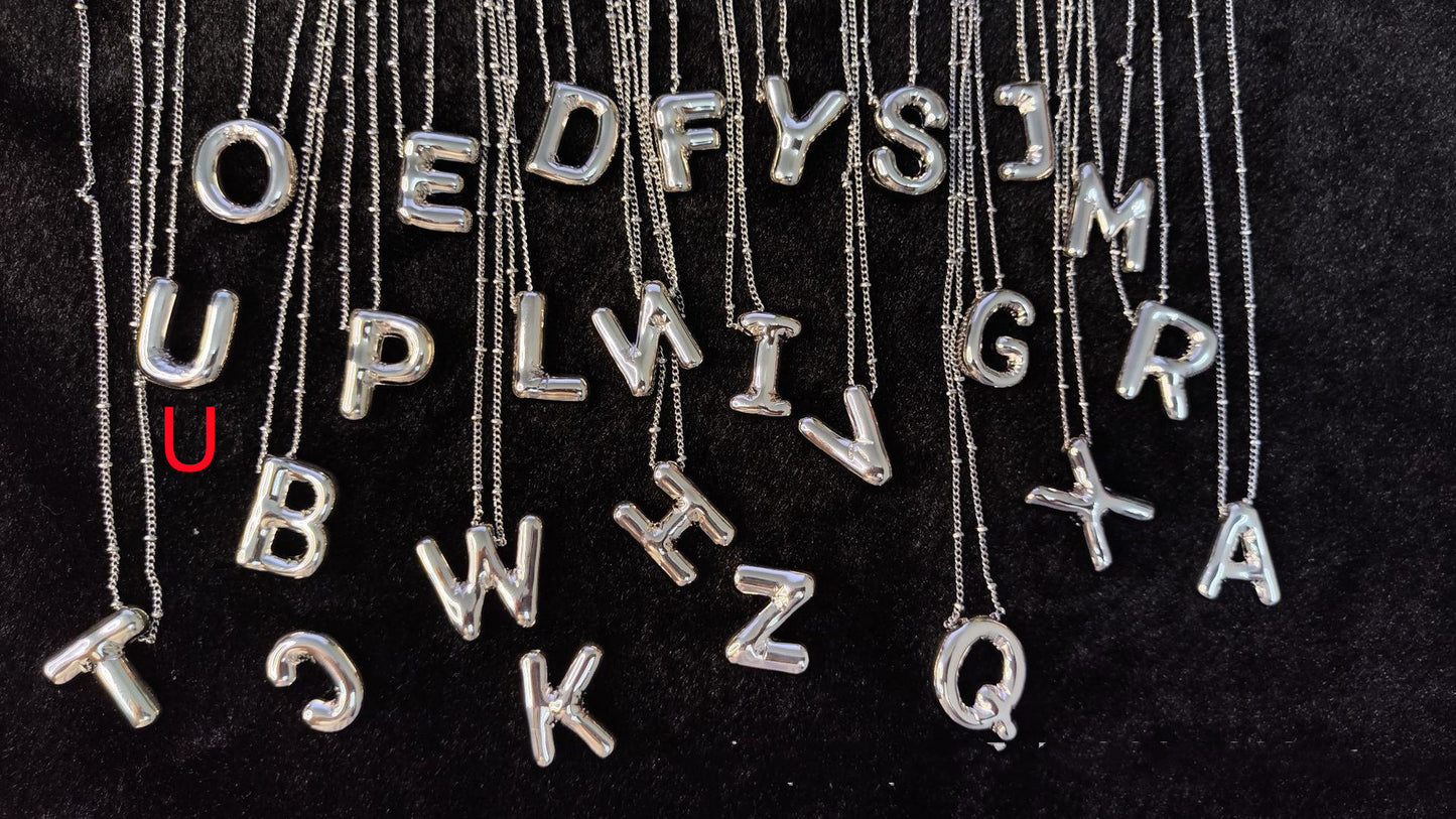 Pendentif Brillance Initiale Cuivre Étincelant - 26 Lettres