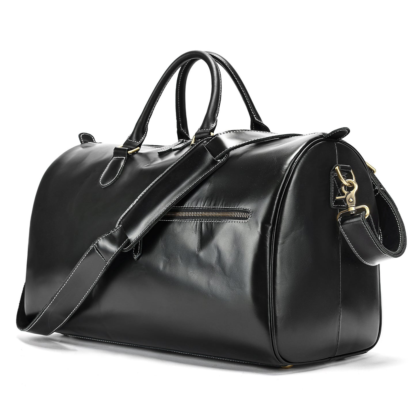 Sac de Voyage Vintage Cuir Grande Capacité - Bandoulière Crossbody