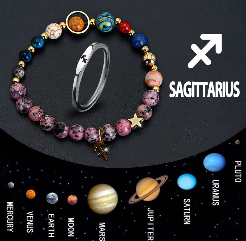 Bagues Astrales Zodiaque 12 Signes Minimalistes 20g