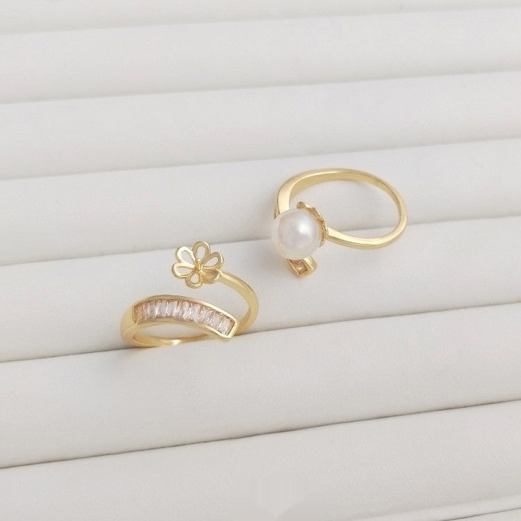 Porte-bague Zircon Micro-Incrusté 25g