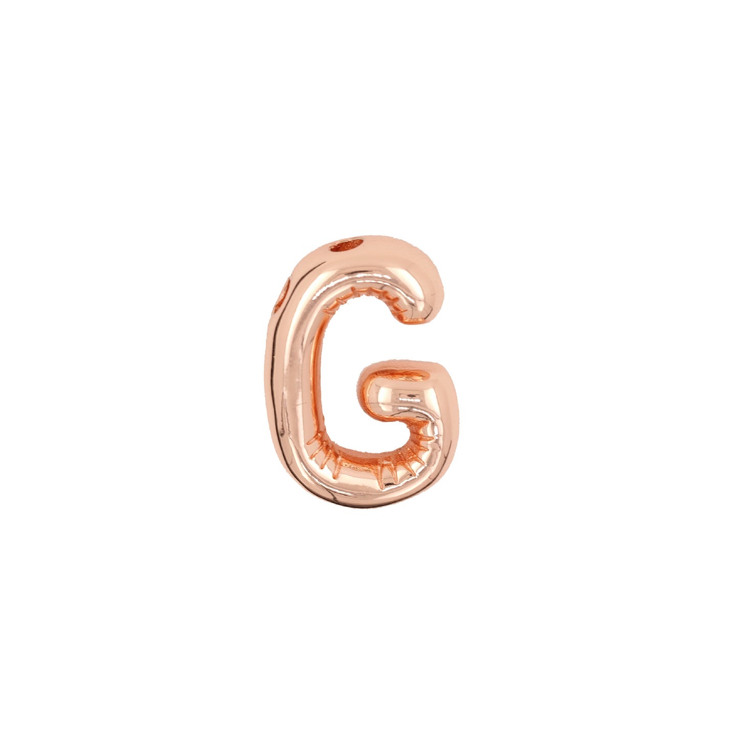 Pendentif Brillance Initiale Cuivre Étincelant - 26 Lettres