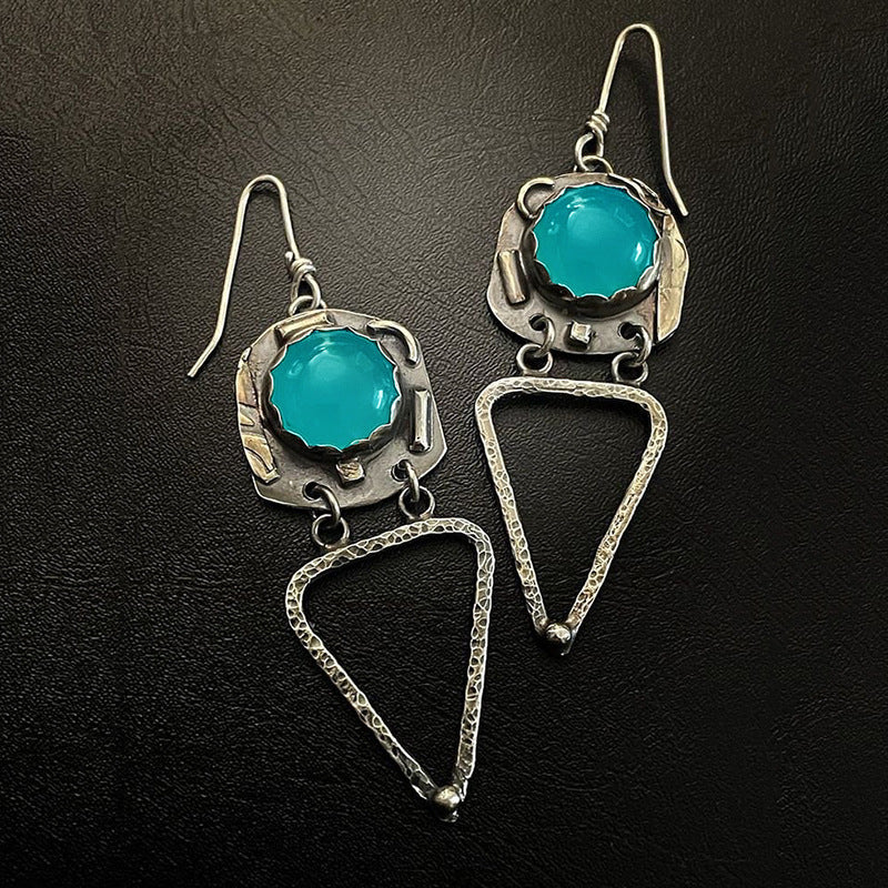 Boucles d'Oreilles Asymétriques 20g - Formes Géométriques Variées