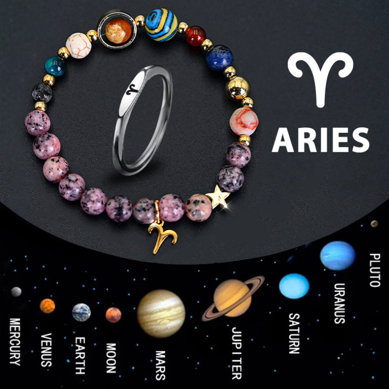 Bagues Astrales Zodiaque 12 Signes Minimalistes 20g