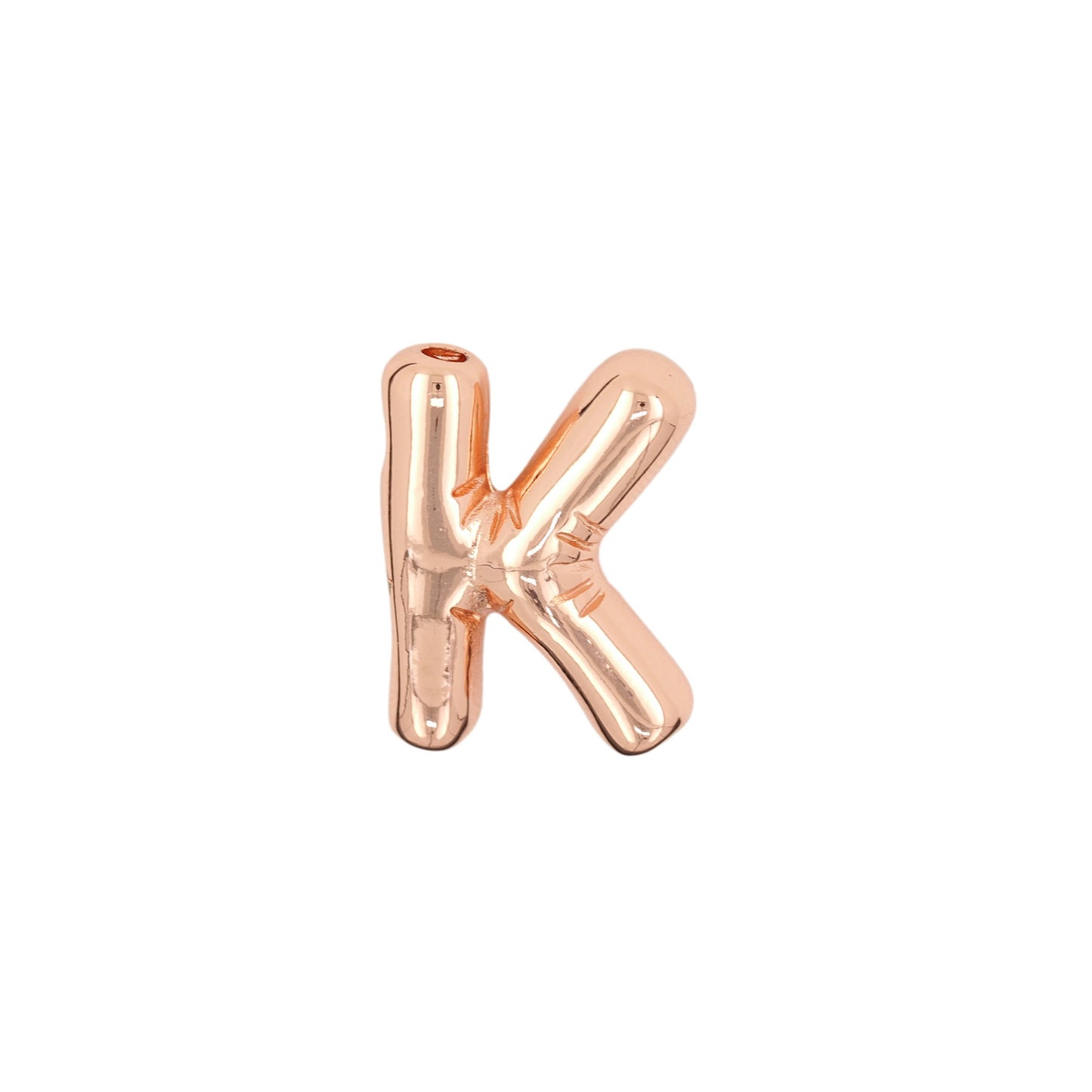 Pendentif Brillance Initiale Cuivre Étincelant - 26 Lettres