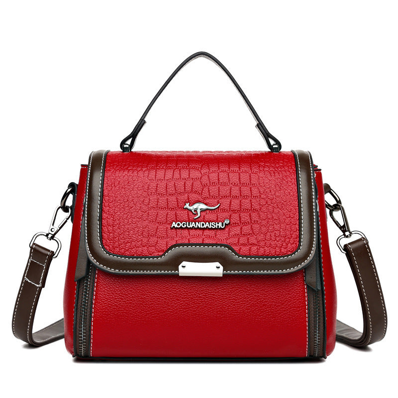 Sac Bandoulière Femme PU Carré 600g - Crossbody Compact