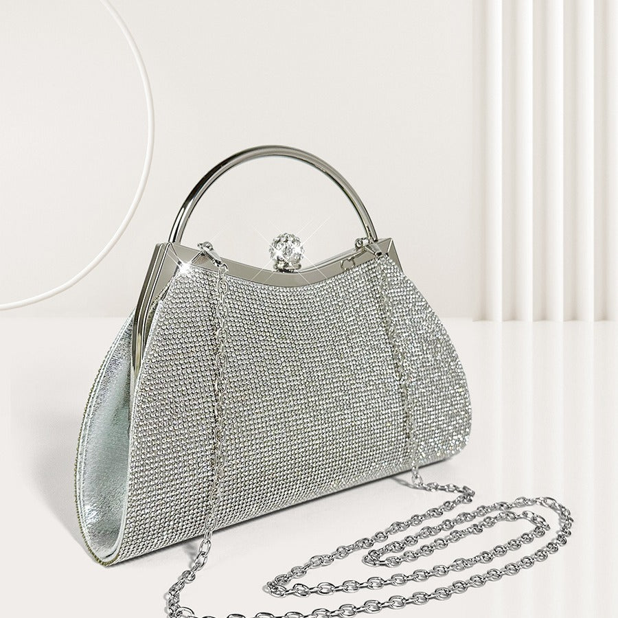 Sac à Main Femme Polyester 620g - Détails Décoratifs 23x18cm