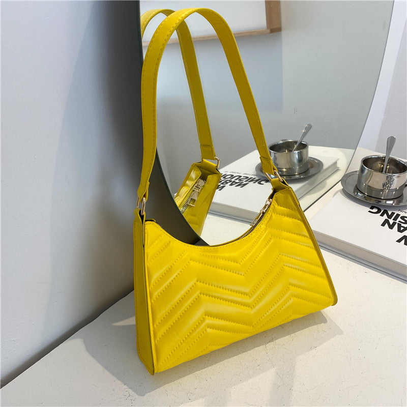 Sac Baguette Français Design Losange - Maroquinerie Parisienne