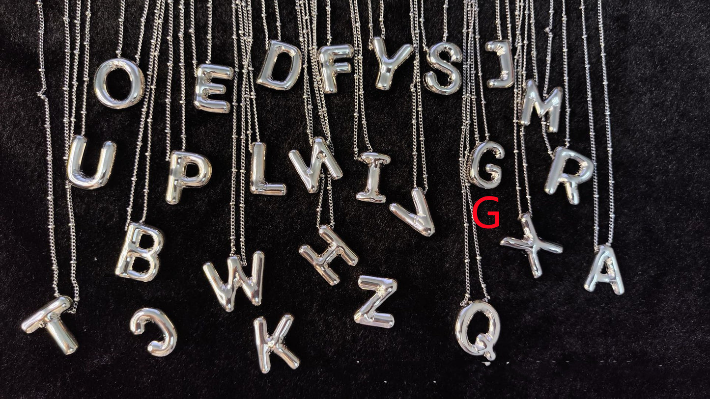Pendentif Brillance Initiale Cuivre Étincelant - 26 Lettres