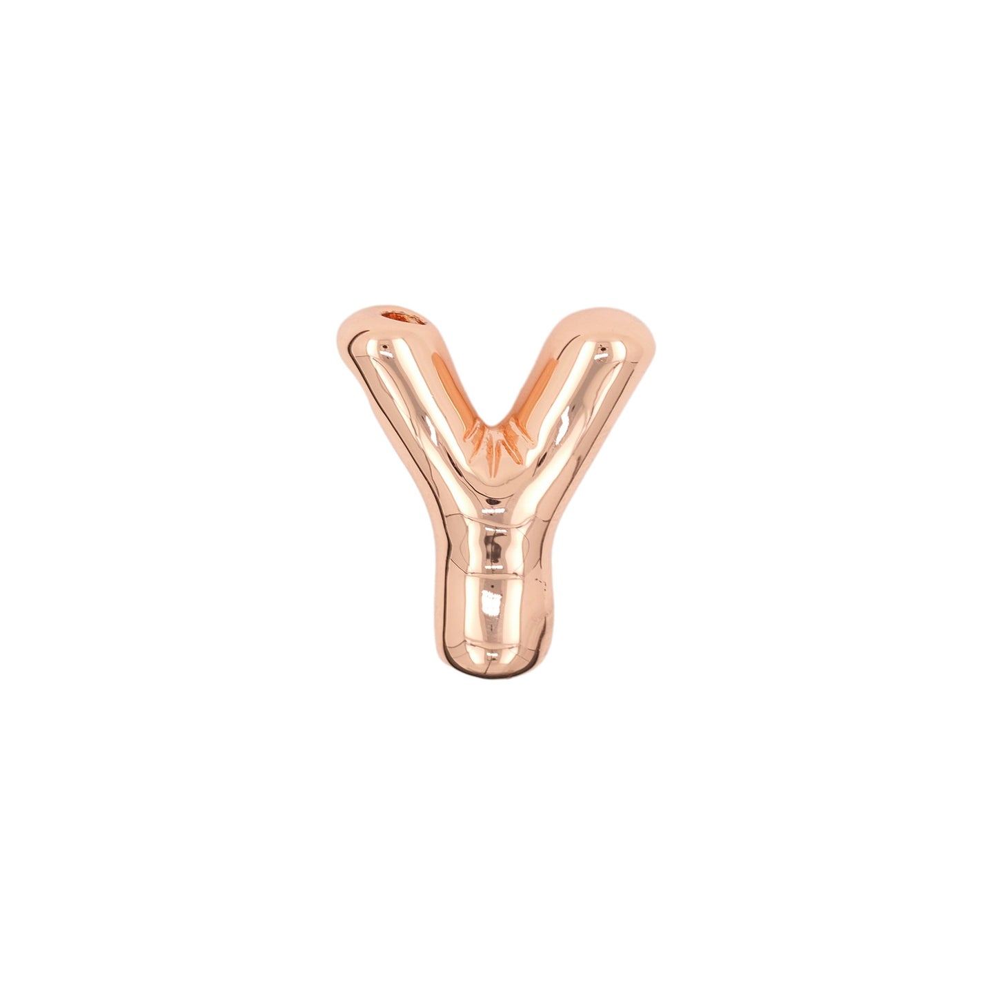 Pendentif Brillance Initiale Cuivre Étincelant - 26 Lettres