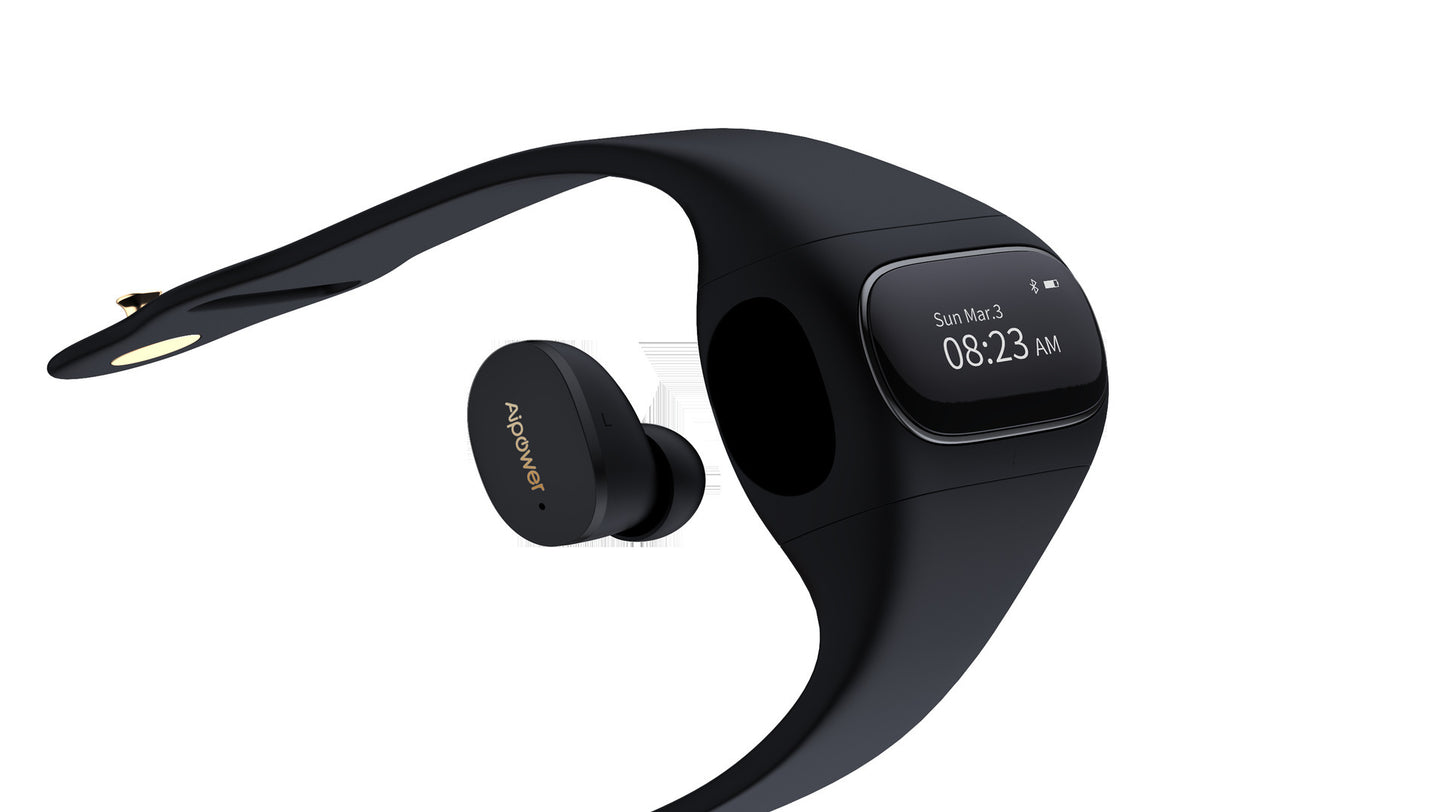 Bracelet Écouteurs Sans Fil 2 en 1 Bluetooth 5.0 457g