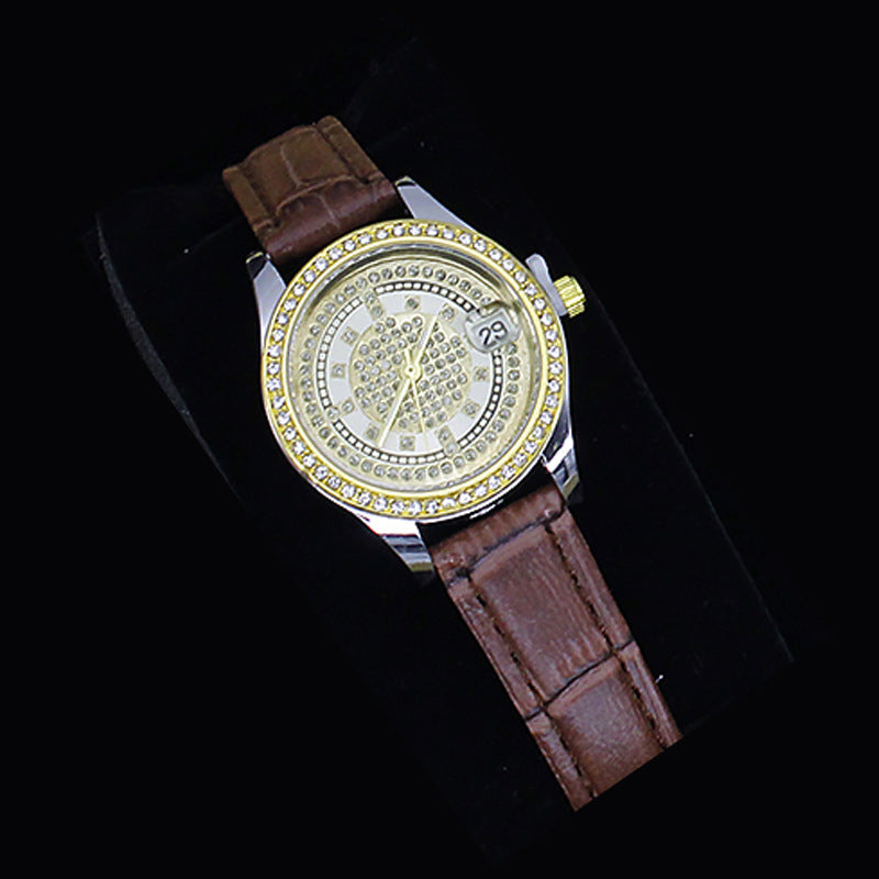 Coffret Bijoux Femme 5 Pièces 110g - Montre Bracelet Collier Boucles Bague