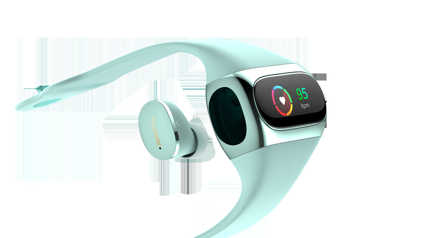 Bracelet Écouteurs Sans Fil 2 en 1 Bluetooth 5.0 457g
