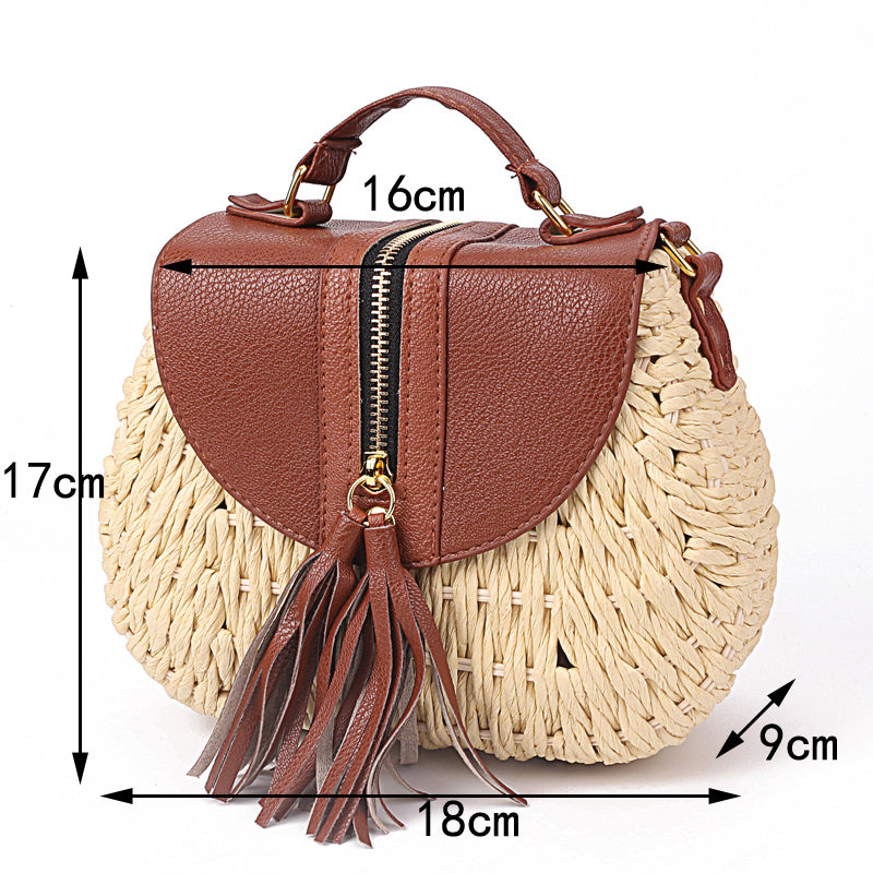 Sac de plage à bandoulière unique