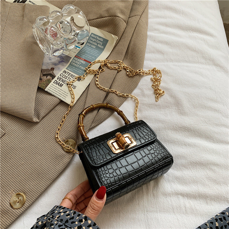 Sac à Main Chaîne Femme Style Japonais-Coréen - Surface Douce