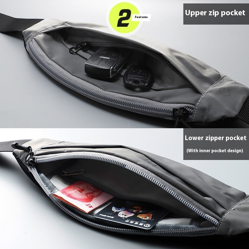 Sac Banane Réfléchissant Imperméable - Sport Running Unisexe