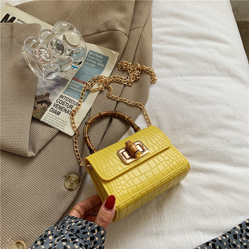 Sac à Main Chaîne Femme Style Japonais-Coréen - Surface Douce