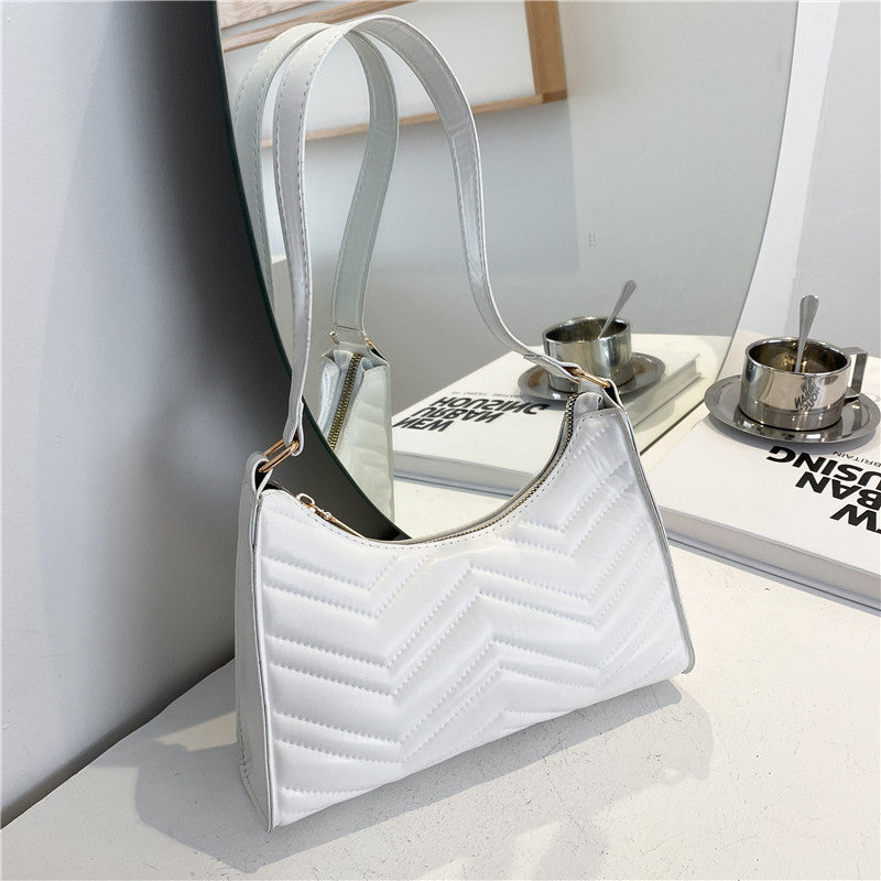Sac Baguette Français Design Losange - Maroquinerie Parisienne