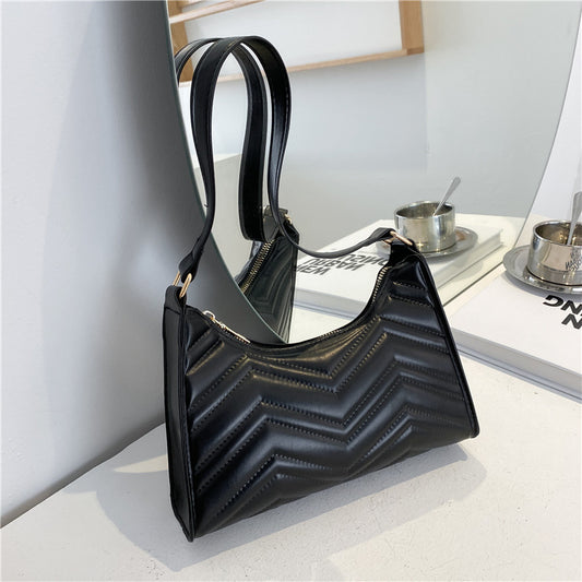 Sac Baguette Français Design Losange - Maroquinerie Parisienne