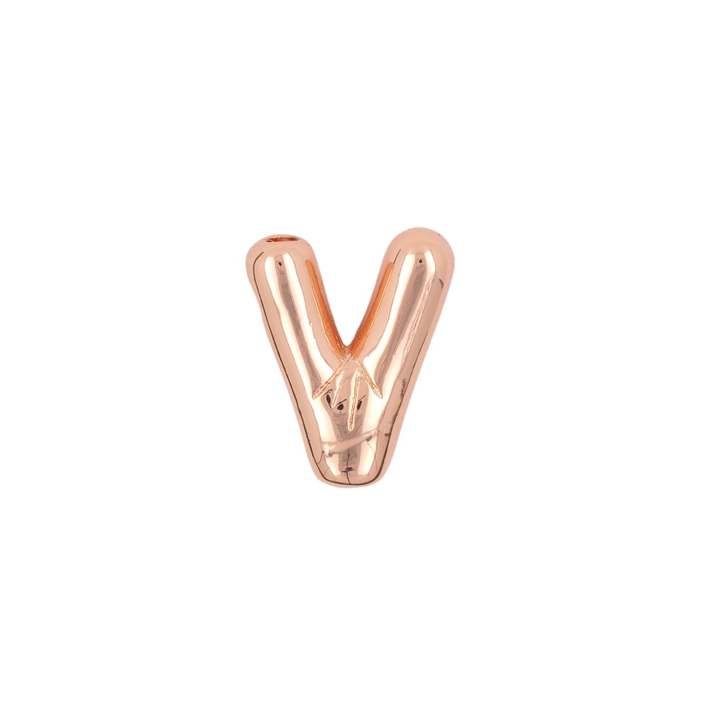 Pendentif Brillance Initiale Cuivre Étincelant - 26 Lettres