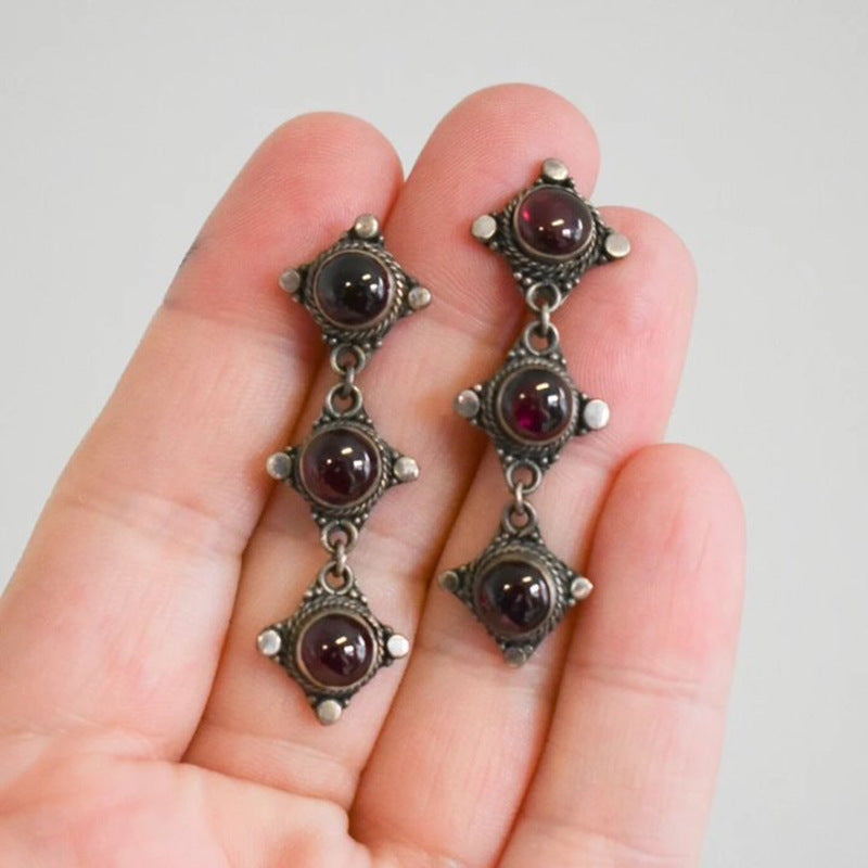 Boucles d'Oreilles Asymétriques 20g - Formes Géométriques Variées