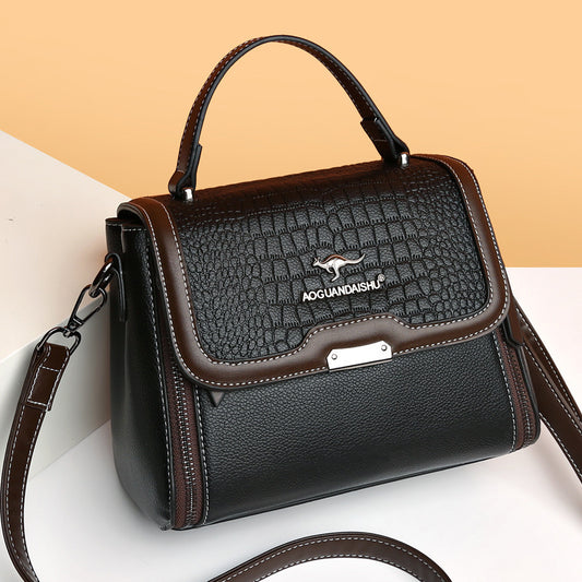 Sac Bandoulière Femme PU Carré 600g - Crossbody Compact