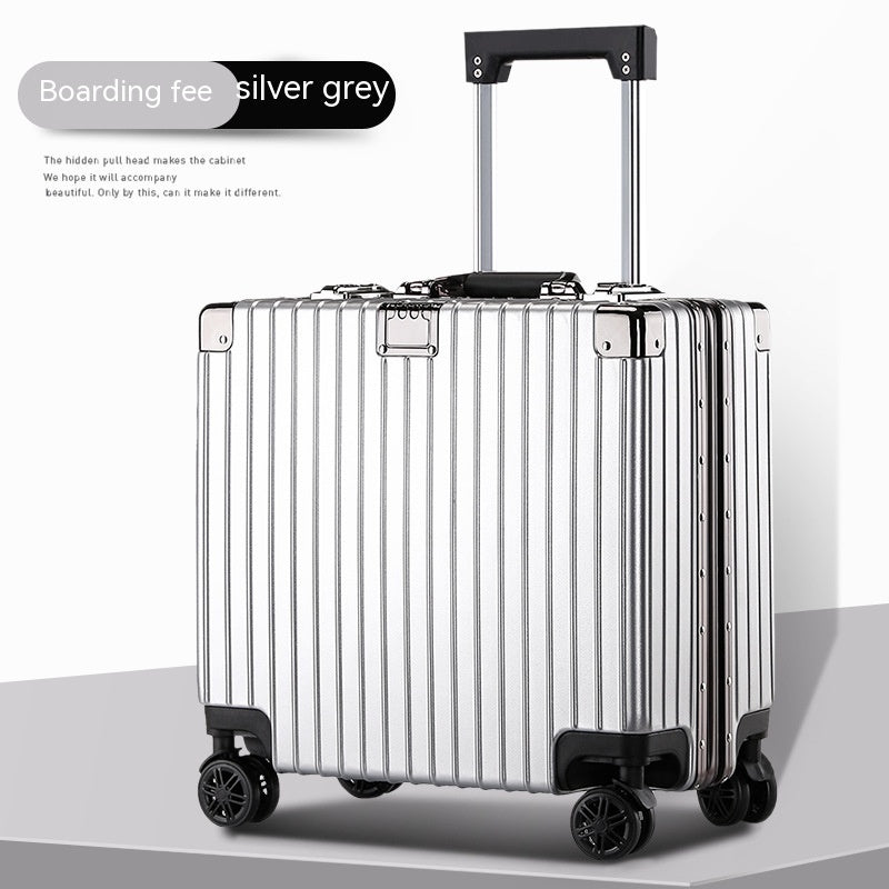 Valise Cabine Roulettes Aluminium - Bagage Rigide 18-20 Pouces