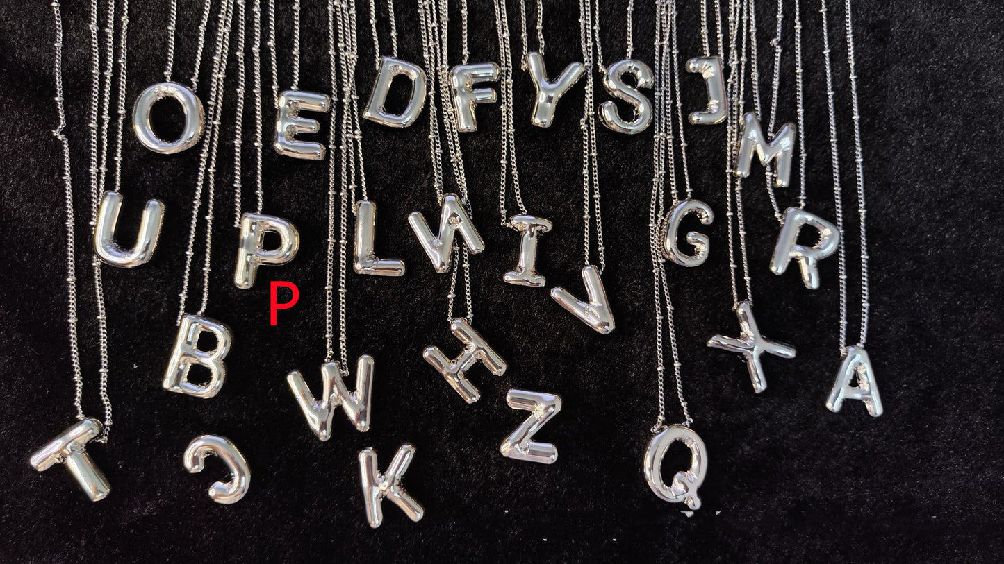 Pendentif Brillance Initiale Cuivre Étincelant - 26 Lettres
