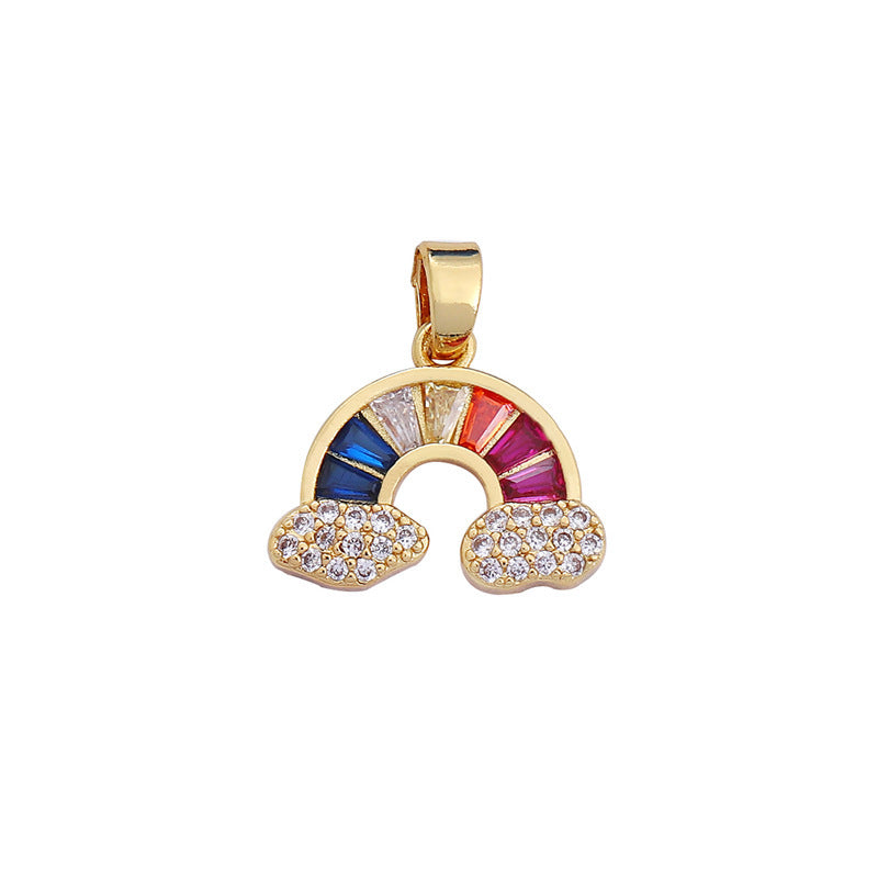 Pendentif Personnalisé Cuivre Zircon Étoile - DIY Créatif 14g | SADJÉ