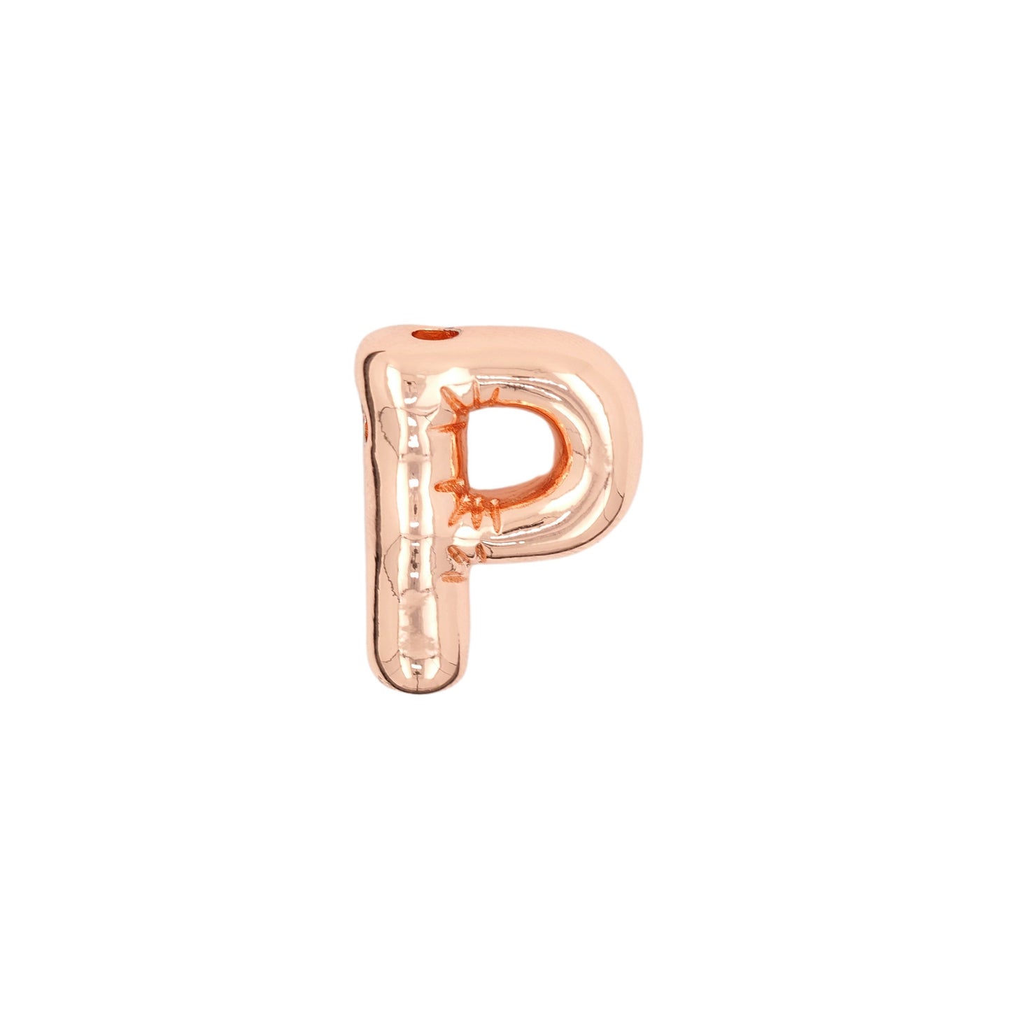 Pendentif Brillance Initiale Cuivre Étincelant - 26 Lettres