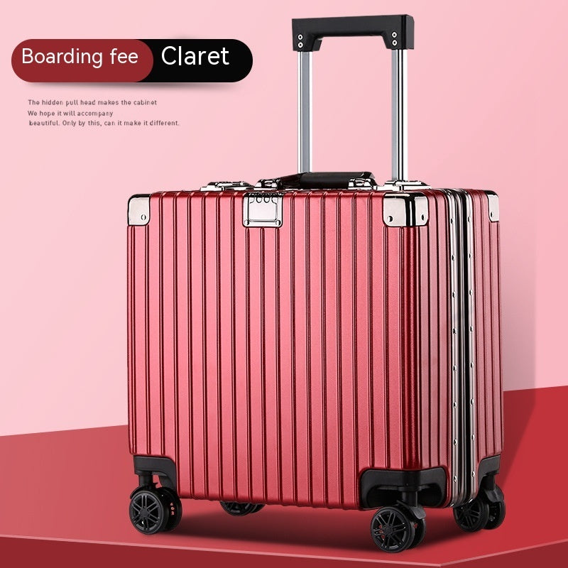 Valise Cabine Roulettes Aluminium - Bagage Rigide 18-20 Pouces