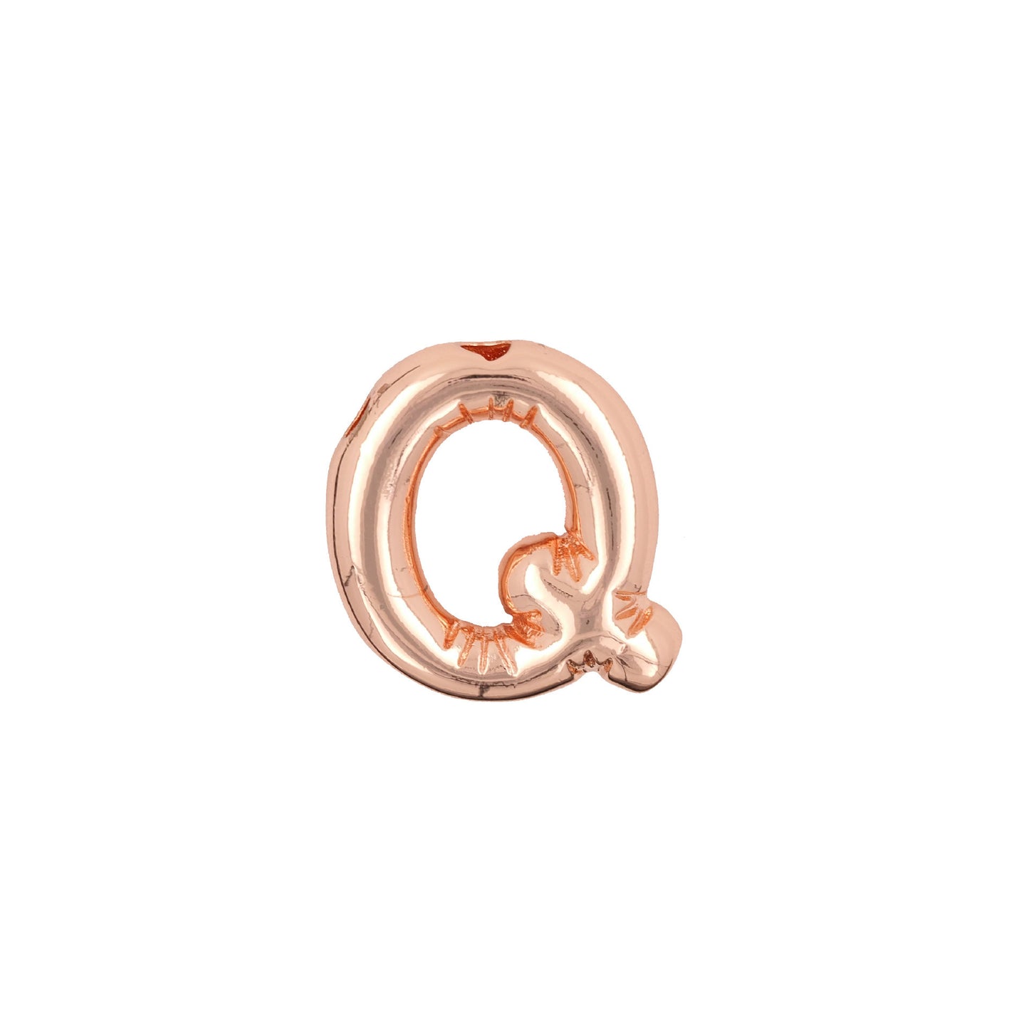 Pendentif Brillance Initiale Cuivre Étincelant - 26 Lettres