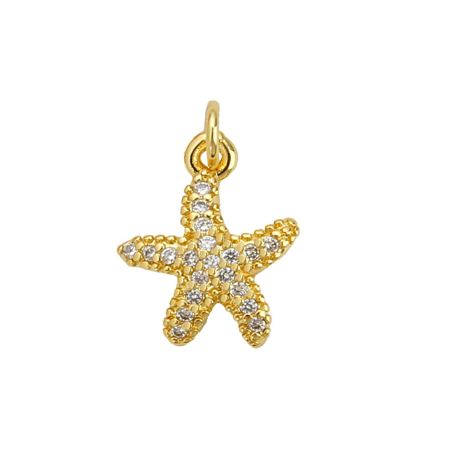 Pendentif Personnalisé Cuivre Zircon Étoile - DIY Créatif 14g | SADJÉ