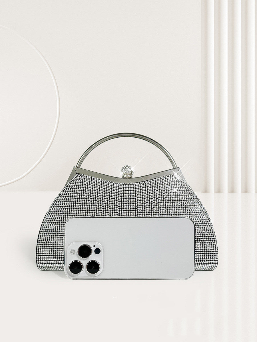 Sac à Main Femme Polyester 620g - Détails Décoratifs 23x18cm