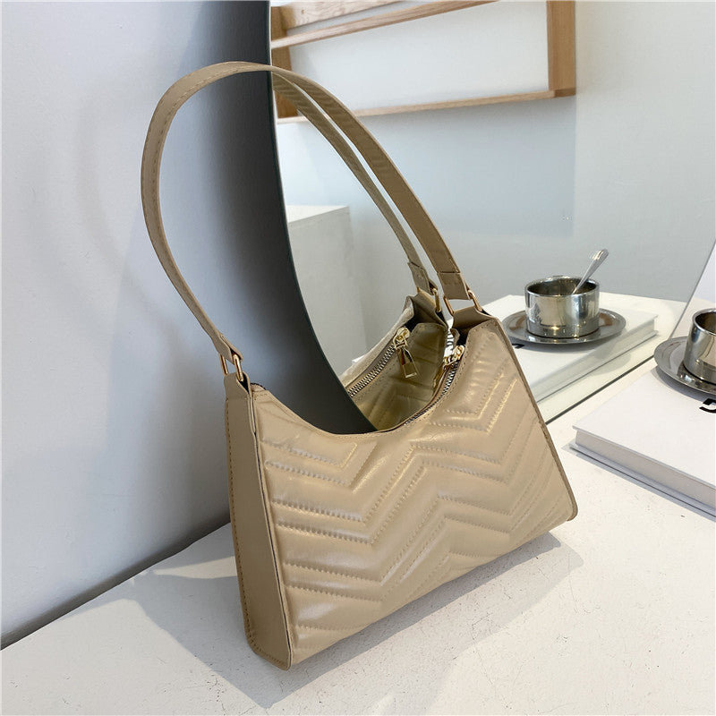Sac Baguette Français Design Losange - Maroquinerie Parisienne