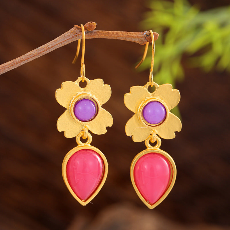 Boucles d'Oreilles Asymétriques 20g - Formes Géométriques Variées