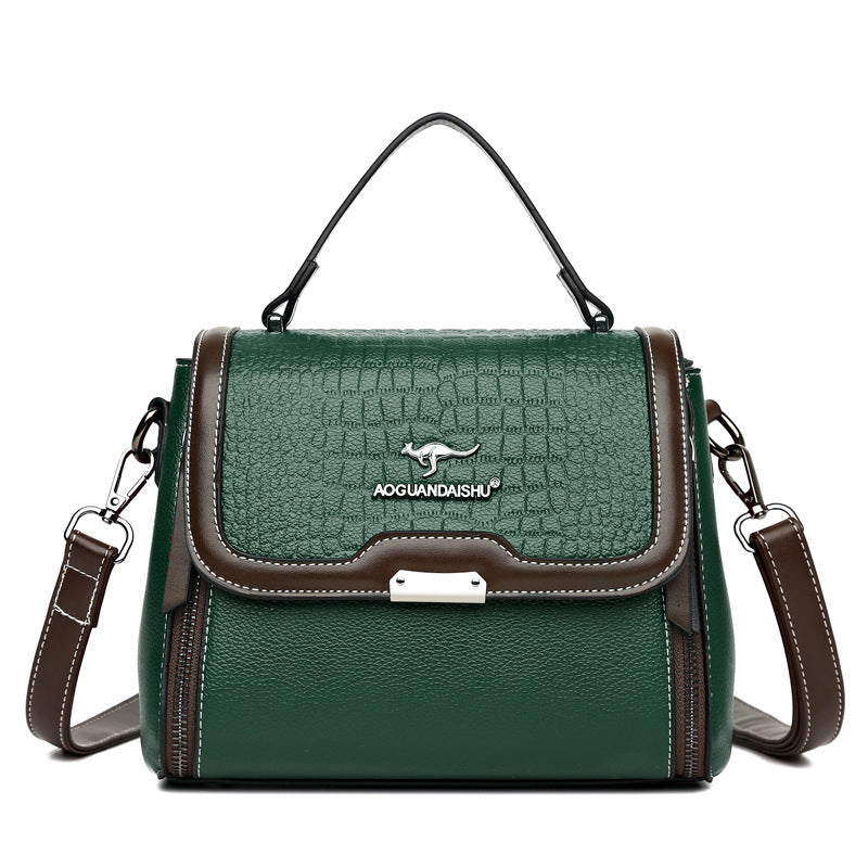 Sac Bandoulière Femme PU Carré 600g - Crossbody Compact