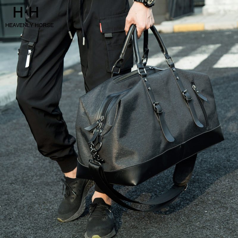 Sac de Voyage Homme Oxford Résistant Eau - Grande Capacité