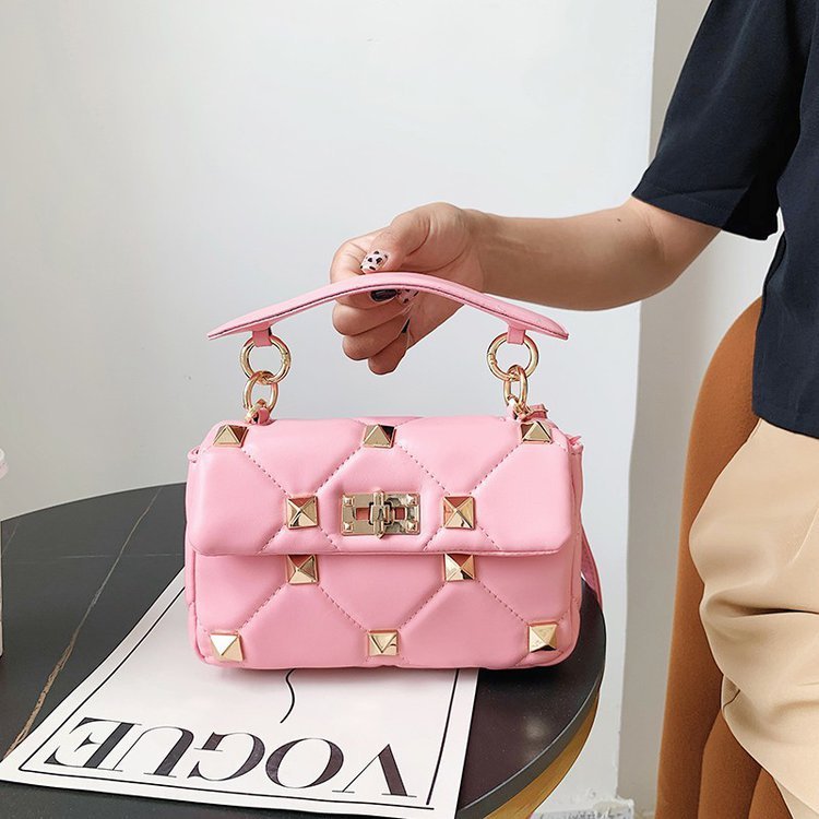 Petit Sac Carré Messenger Femme - Style Occidental Bandoulière
