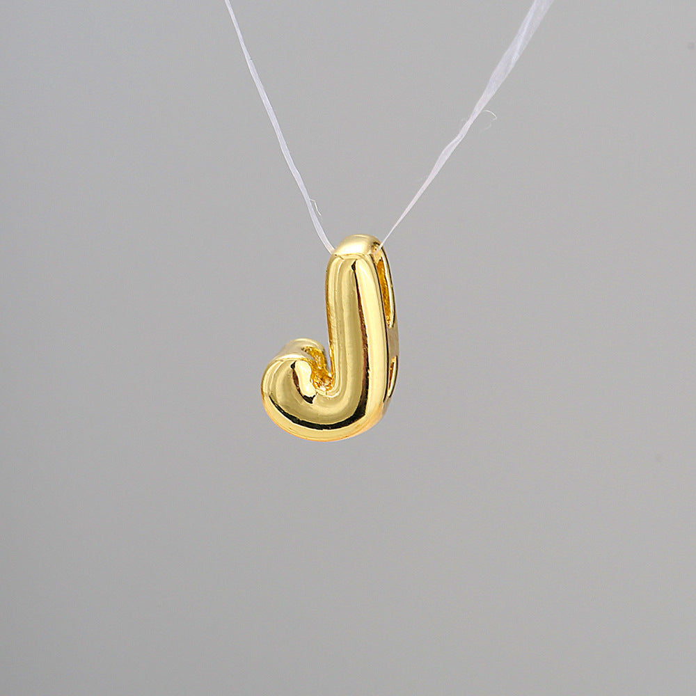 Collier Alphabet Acier Inoxydable 8g - 26 Lettres Personnalisables