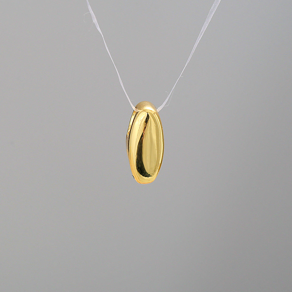 Collier Alphabet Acier Inoxydable 8g - 26 Lettres Personnalisables