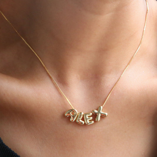 Collier Alphabet Acier Inoxydable 8g - 26 Lettres Personnalisables