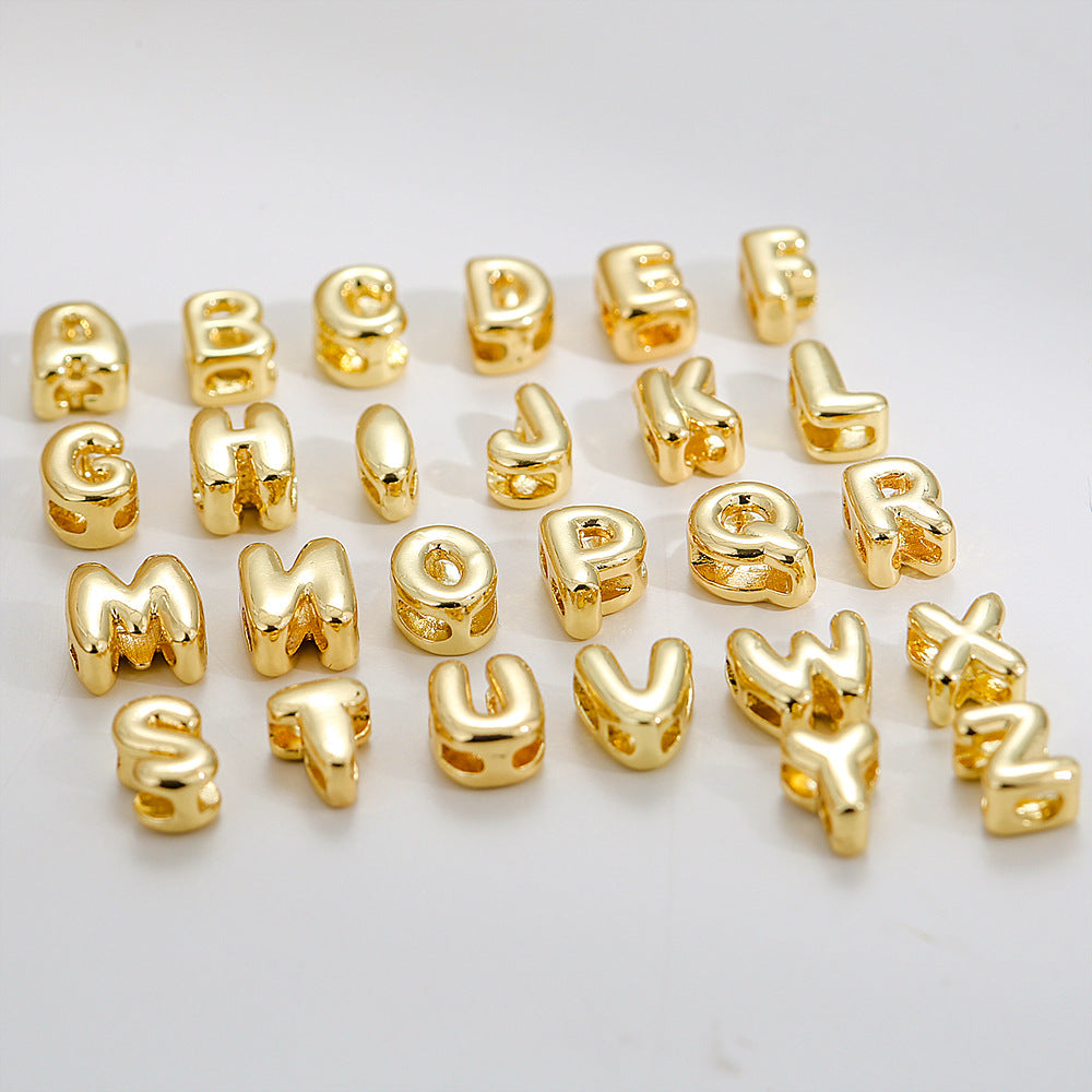 Collier Alphabet Acier Inoxydable 8g - 26 Lettres Personnalisables