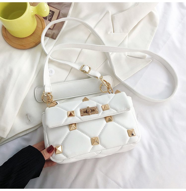 Petit Sac Carré Messenger Femme - Style Occidental Bandoulière