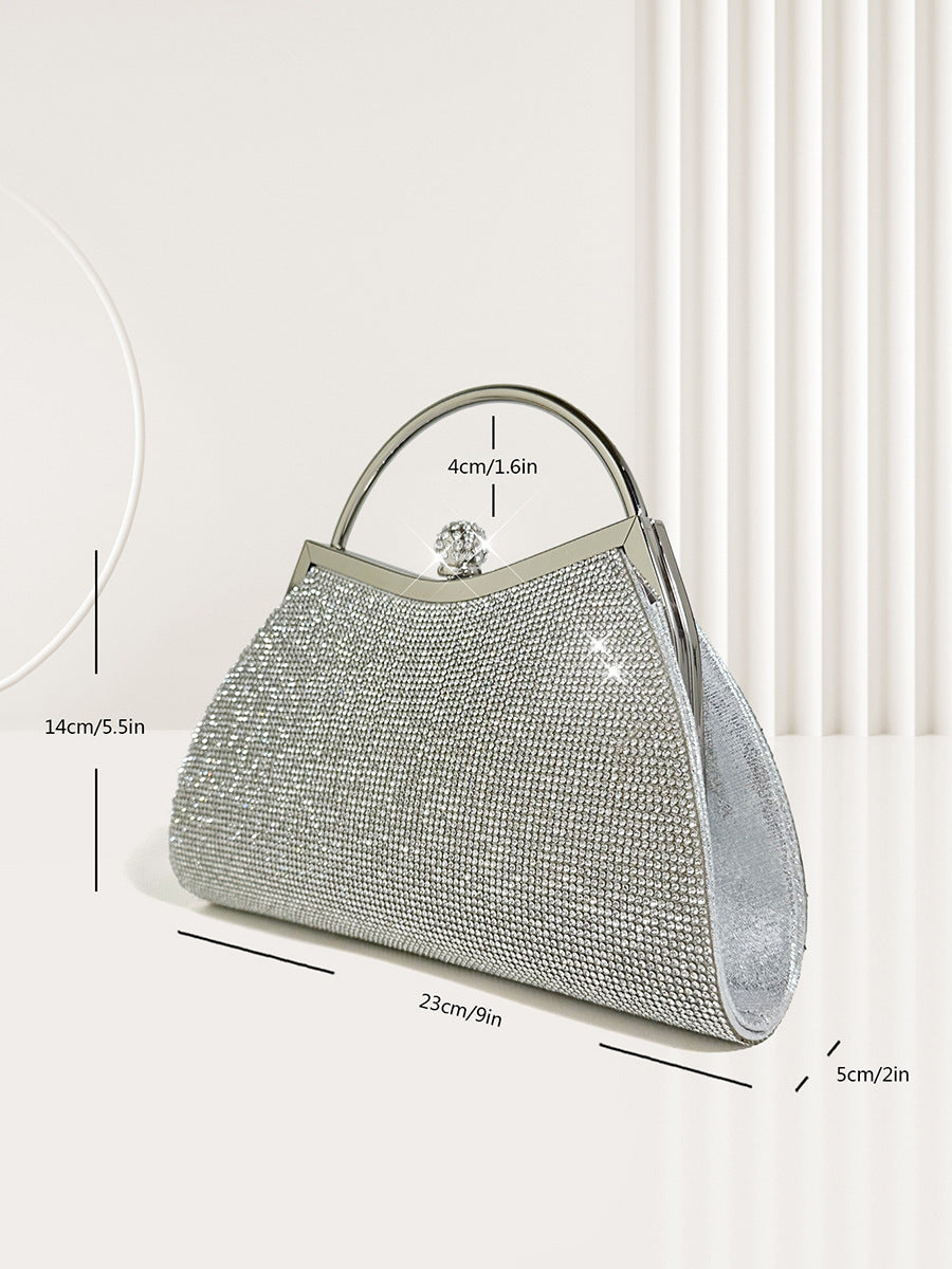 Sac à Main Femme Polyester 620g - Détails Décoratifs 23x18cm