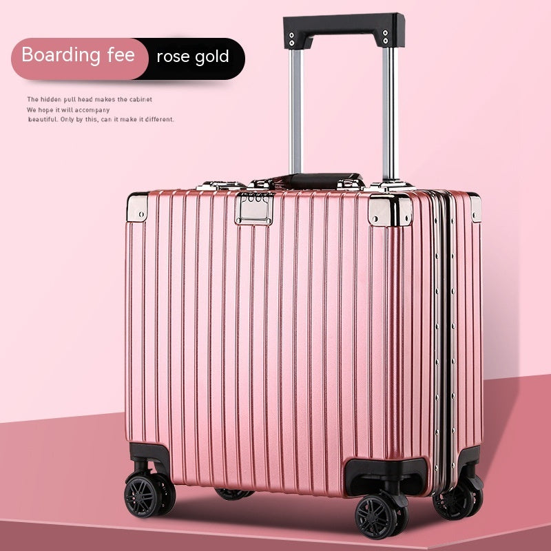 Valise Cabine Roulettes Aluminium - Bagage Rigide 18-20 Pouces