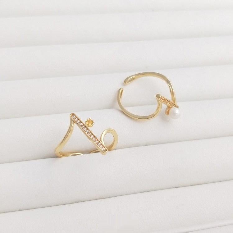 Porte-bague Zircon Micro-Incrusté 25g
