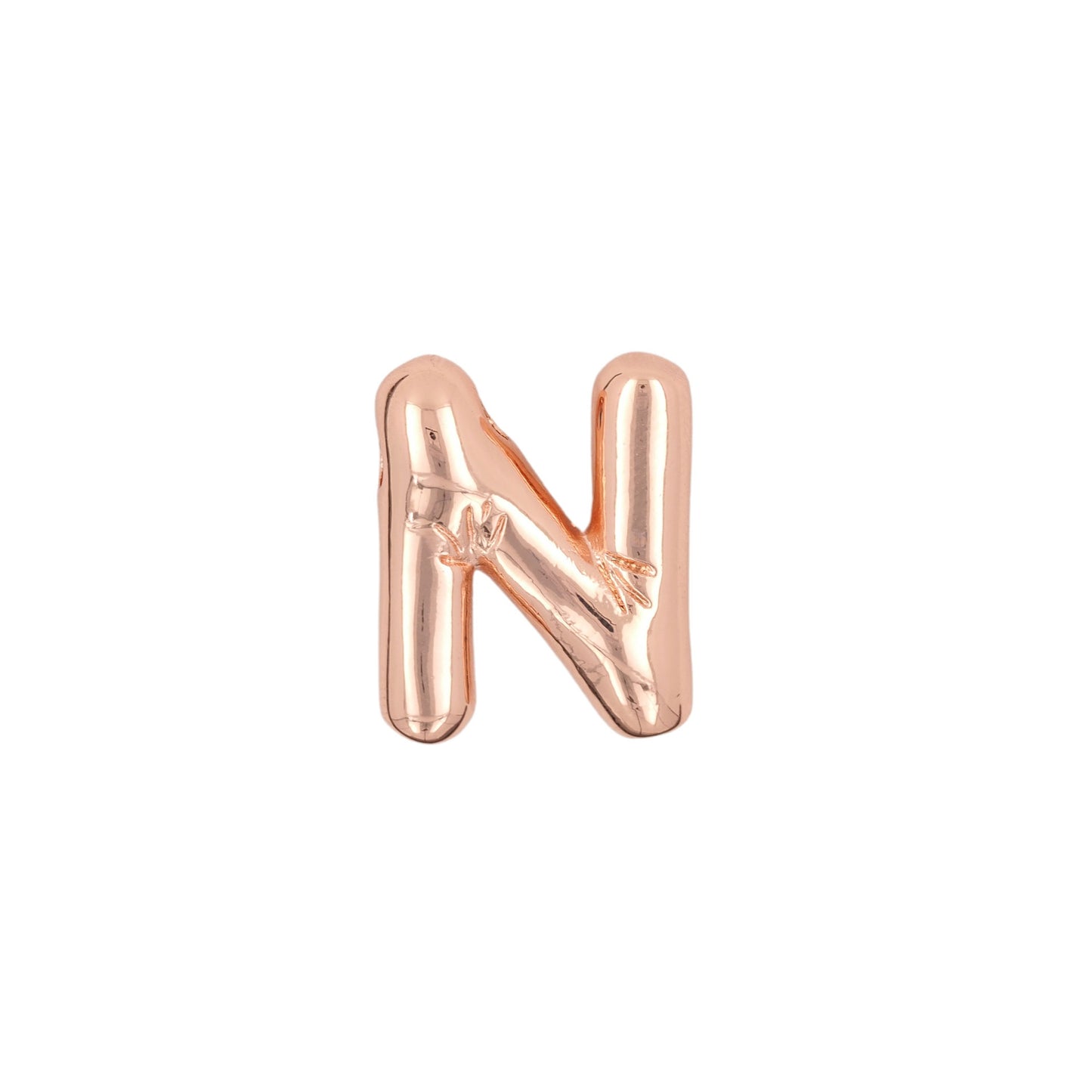Pendentif Brillance Initiale Cuivre Étincelant - 26 Lettres